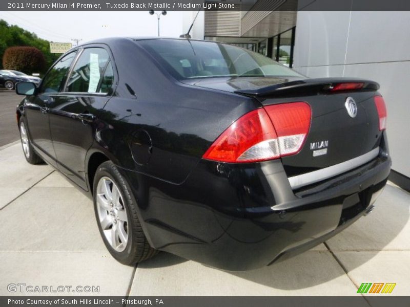 Tuxedo Black Metallic / Medium Light Stone 2011 Mercury Milan I4 Premier