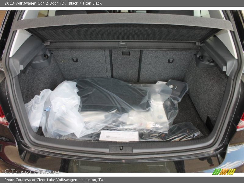 Black / Titan Black 2013 Volkswagen Golf 2 Door TDI