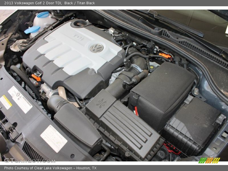 Black / Titan Black 2013 Volkswagen Golf 2 Door TDI
