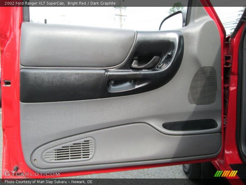 Bright Red / Dark Graphite 2002 Ford Ranger XLT SuperCab