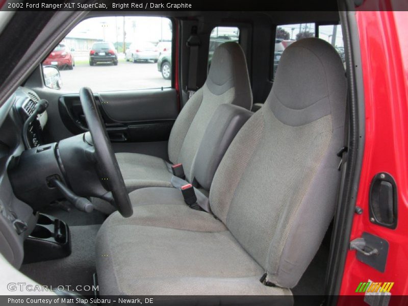 Bright Red / Dark Graphite 2002 Ford Ranger XLT SuperCab