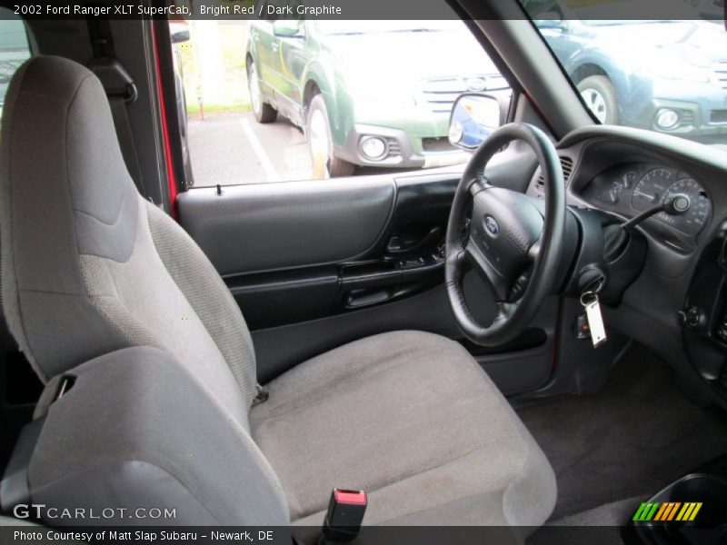 Bright Red / Dark Graphite 2002 Ford Ranger XLT SuperCab