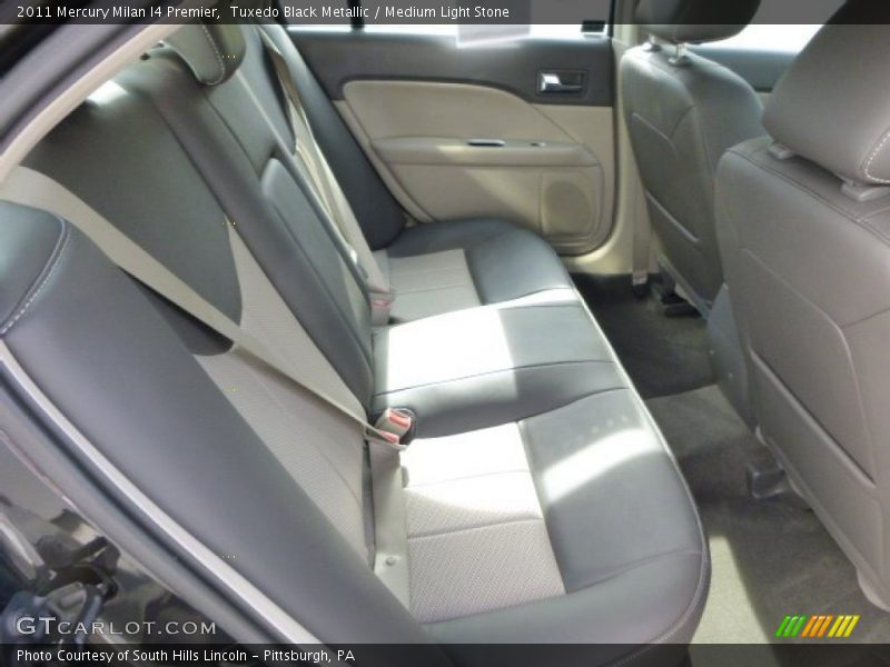 Tuxedo Black Metallic / Medium Light Stone 2011 Mercury Milan I4 Premier