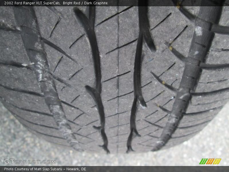 Bright Red / Dark Graphite 2002 Ford Ranger XLT SuperCab