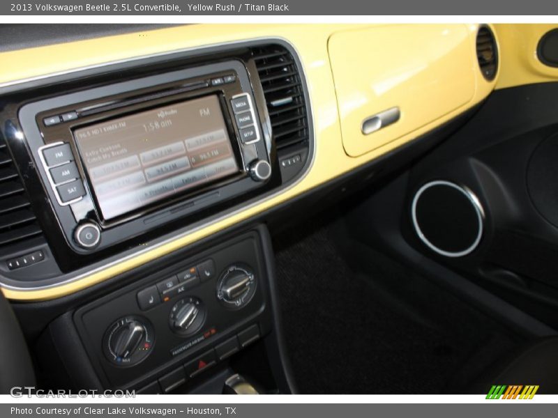 Yellow Rush / Titan Black 2013 Volkswagen Beetle 2.5L Convertible