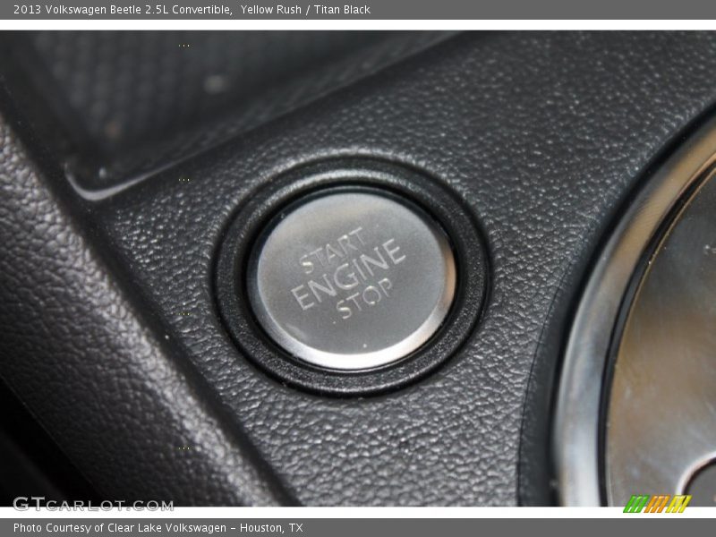 Yellow Rush / Titan Black 2013 Volkswagen Beetle 2.5L Convertible