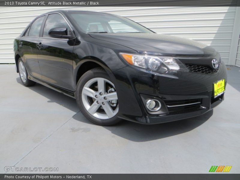 Attitude Black Metallic / Black 2013 Toyota Camry SE