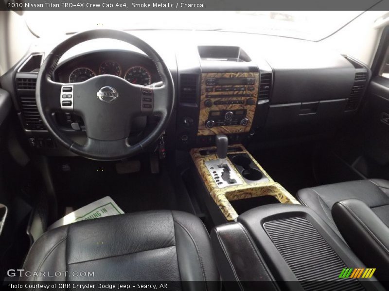 Smoke Metallic / Charcoal 2010 Nissan Titan PRO-4X Crew Cab 4x4
