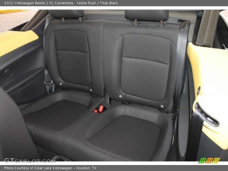 Yellow Rush / Titan Black 2013 Volkswagen Beetle 2.5L Convertible