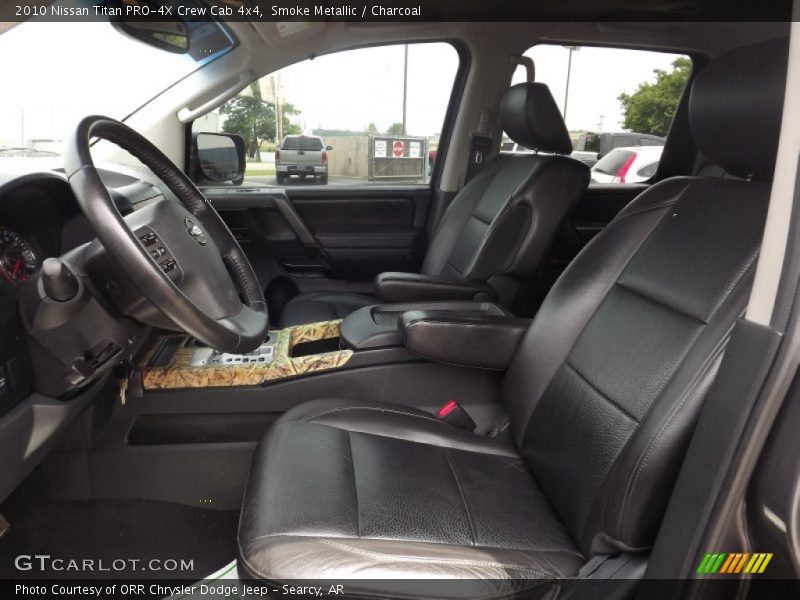 Smoke Metallic / Charcoal 2010 Nissan Titan PRO-4X Crew Cab 4x4