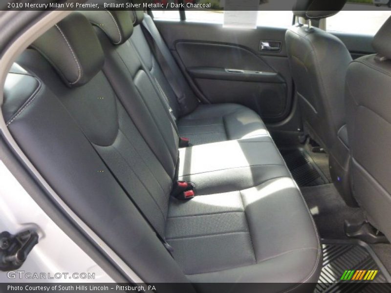 Brilliant Silver Metallic / Dark Charcoal 2010 Mercury Milan V6 Premier
