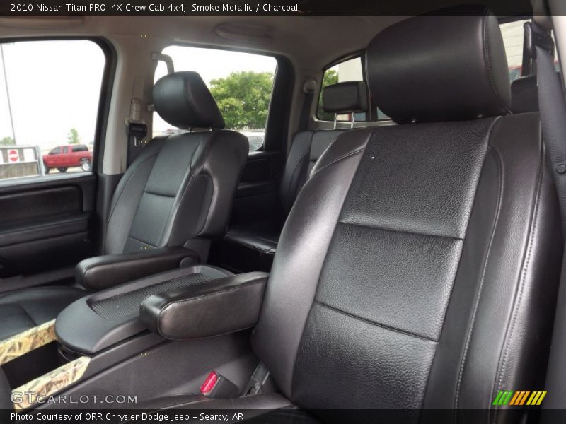 Smoke Metallic / Charcoal 2010 Nissan Titan PRO-4X Crew Cab 4x4