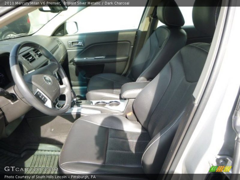 Brilliant Silver Metallic / Dark Charcoal 2010 Mercury Milan V6 Premier