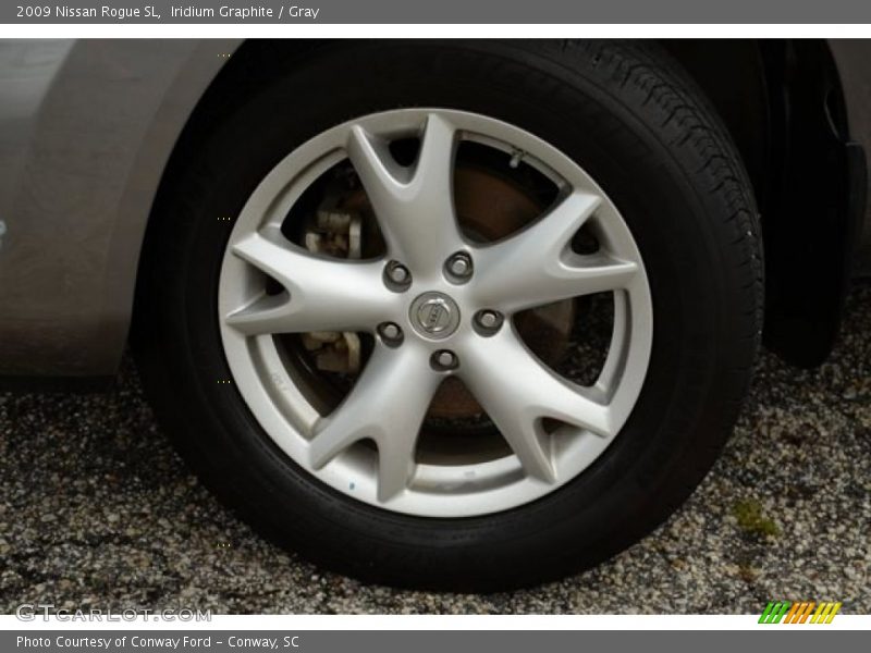 Iridium Graphite / Gray 2009 Nissan Rogue SL