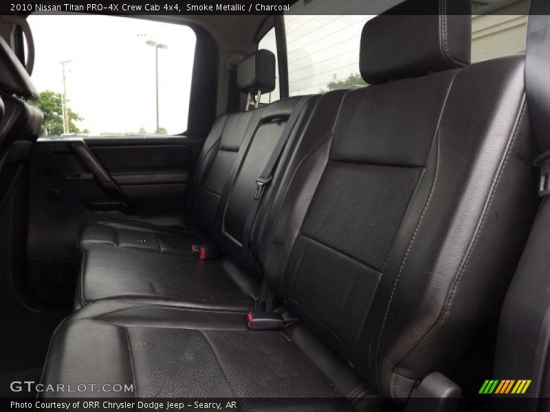 Smoke Metallic / Charcoal 2010 Nissan Titan PRO-4X Crew Cab 4x4