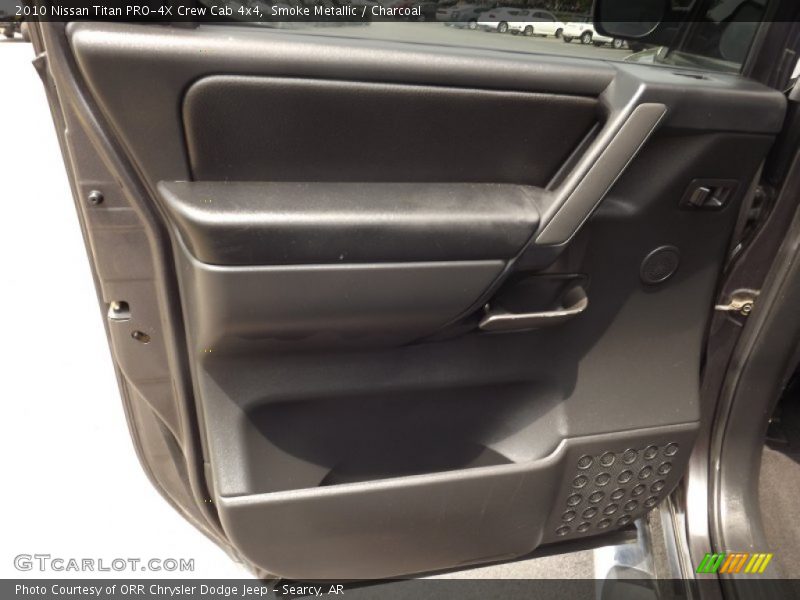 Smoke Metallic / Charcoal 2010 Nissan Titan PRO-4X Crew Cab 4x4