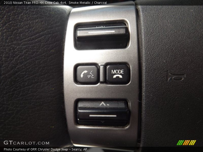Smoke Metallic / Charcoal 2010 Nissan Titan PRO-4X Crew Cab 4x4