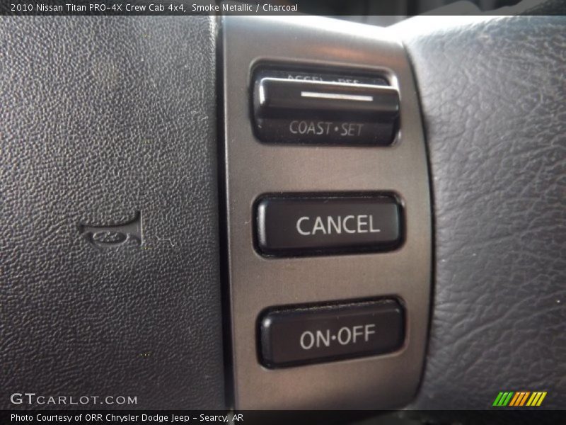 Smoke Metallic / Charcoal 2010 Nissan Titan PRO-4X Crew Cab 4x4