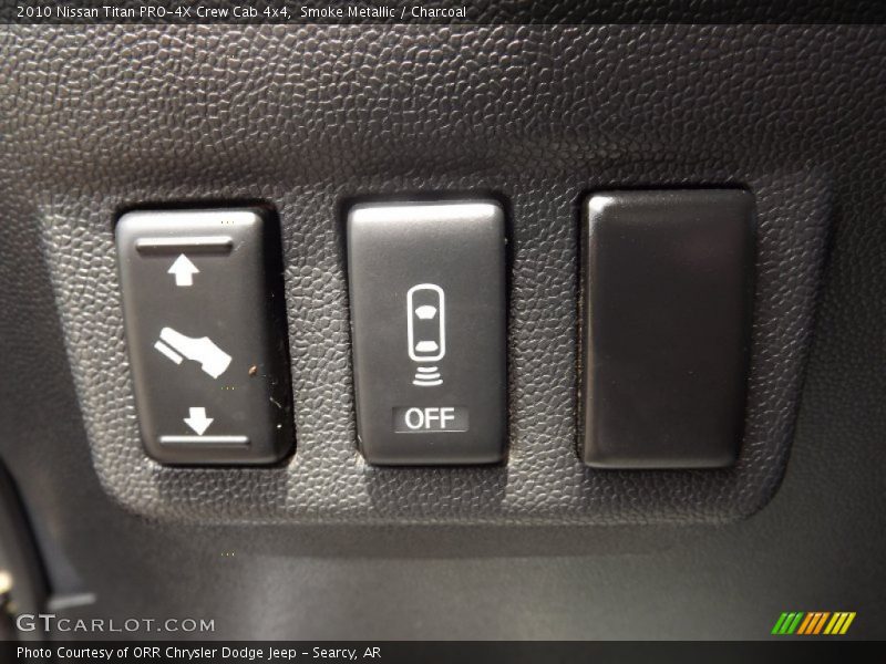 Smoke Metallic / Charcoal 2010 Nissan Titan PRO-4X Crew Cab 4x4