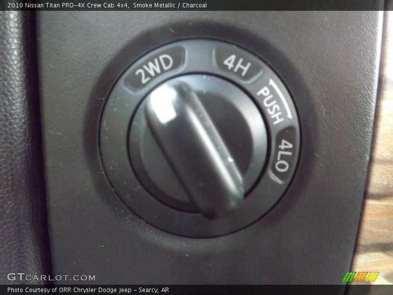 Smoke Metallic / Charcoal 2010 Nissan Titan PRO-4X Crew Cab 4x4