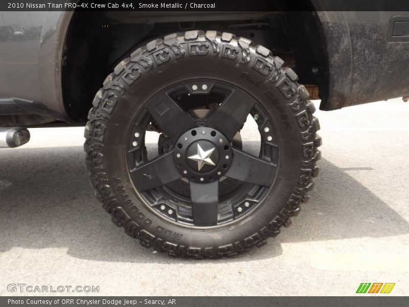 Smoke Metallic / Charcoal 2010 Nissan Titan PRO-4X Crew Cab 4x4
