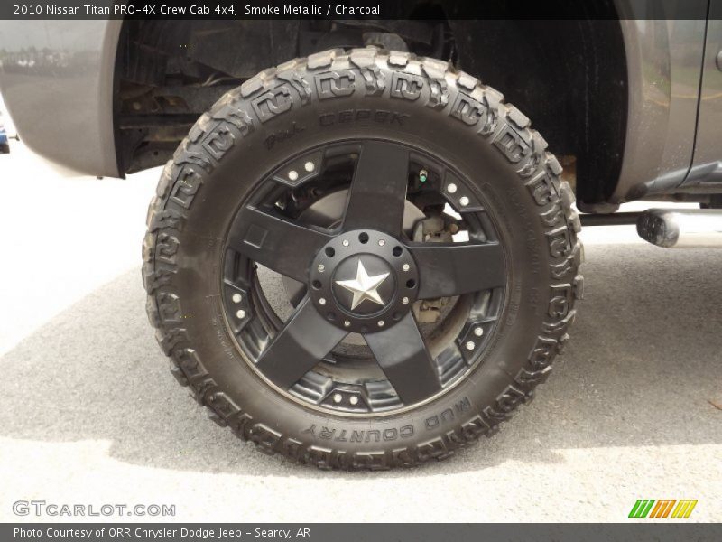 Smoke Metallic / Charcoal 2010 Nissan Titan PRO-4X Crew Cab 4x4