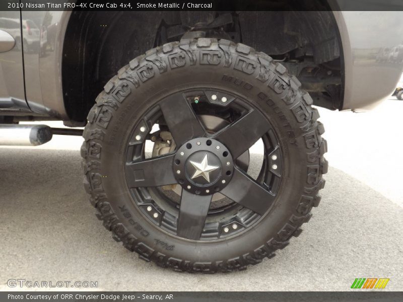 Smoke Metallic / Charcoal 2010 Nissan Titan PRO-4X Crew Cab 4x4