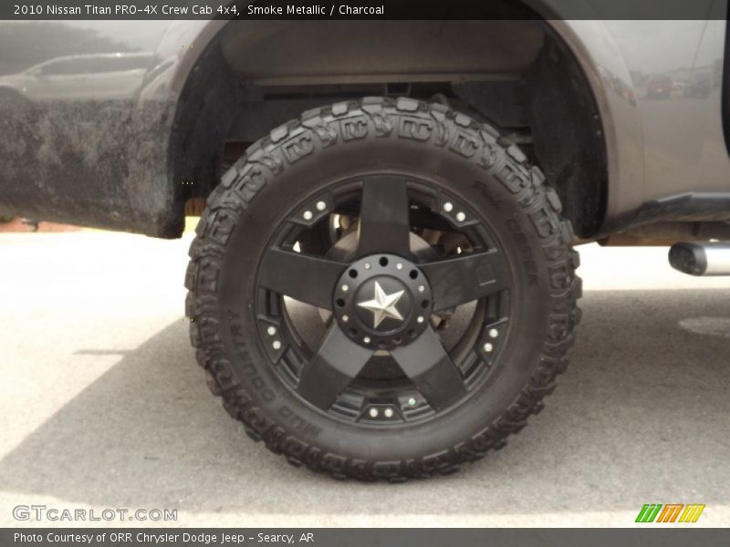 Smoke Metallic / Charcoal 2010 Nissan Titan PRO-4X Crew Cab 4x4