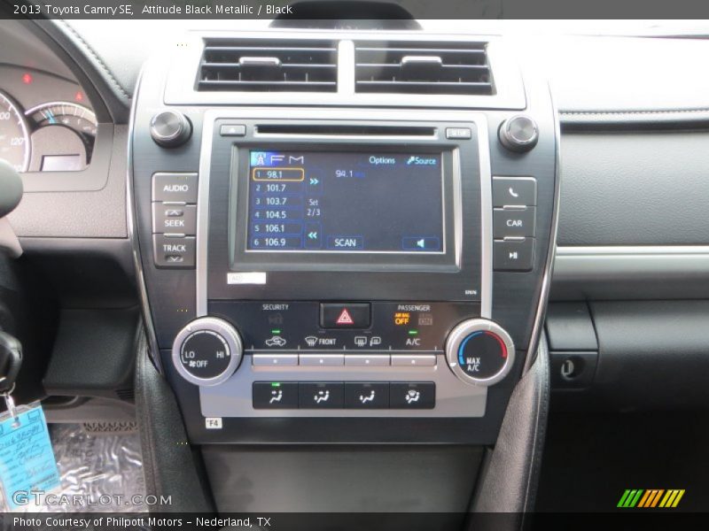Attitude Black Metallic / Black 2013 Toyota Camry SE