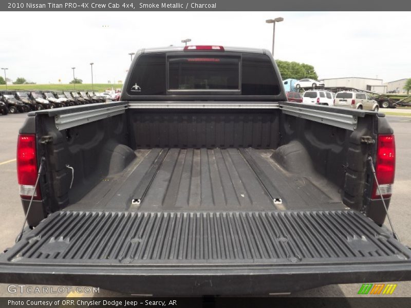 Smoke Metallic / Charcoal 2010 Nissan Titan PRO-4X Crew Cab 4x4