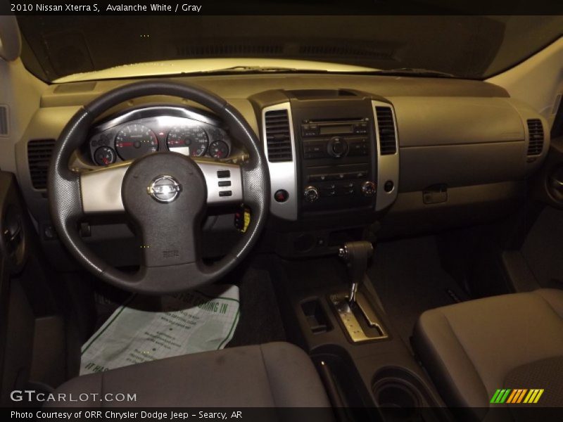Avalanche White / Gray 2010 Nissan Xterra S