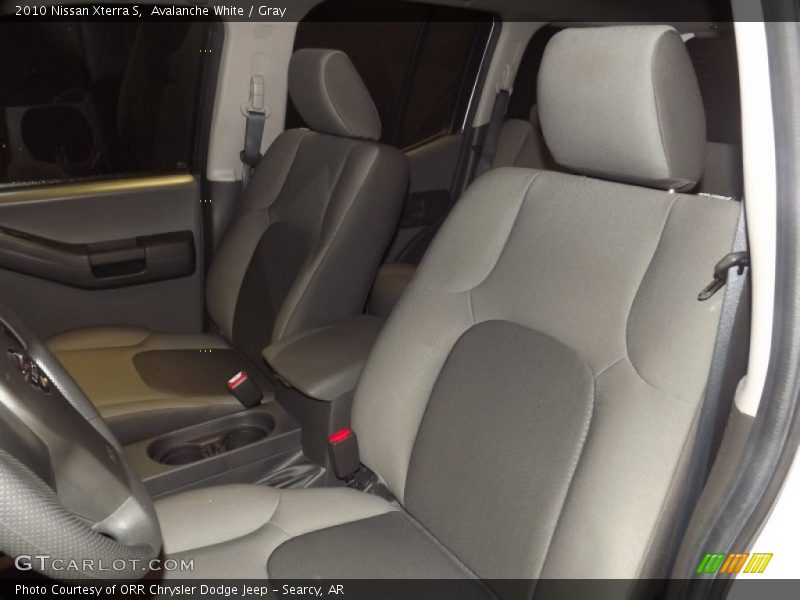 Avalanche White / Gray 2010 Nissan Xterra S