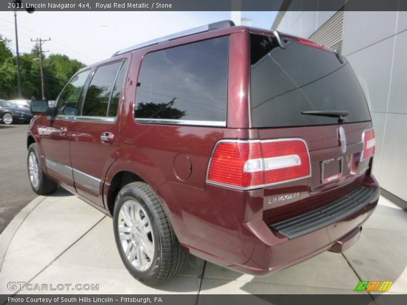 Royal Red Metallic / Stone 2011 Lincoln Navigator 4x4