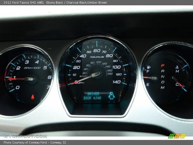  2012 Taurus SHO AWD SHO AWD Gauges