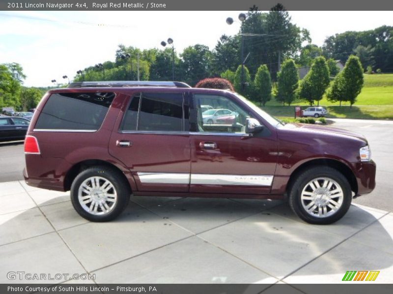 Royal Red Metallic / Stone 2011 Lincoln Navigator 4x4