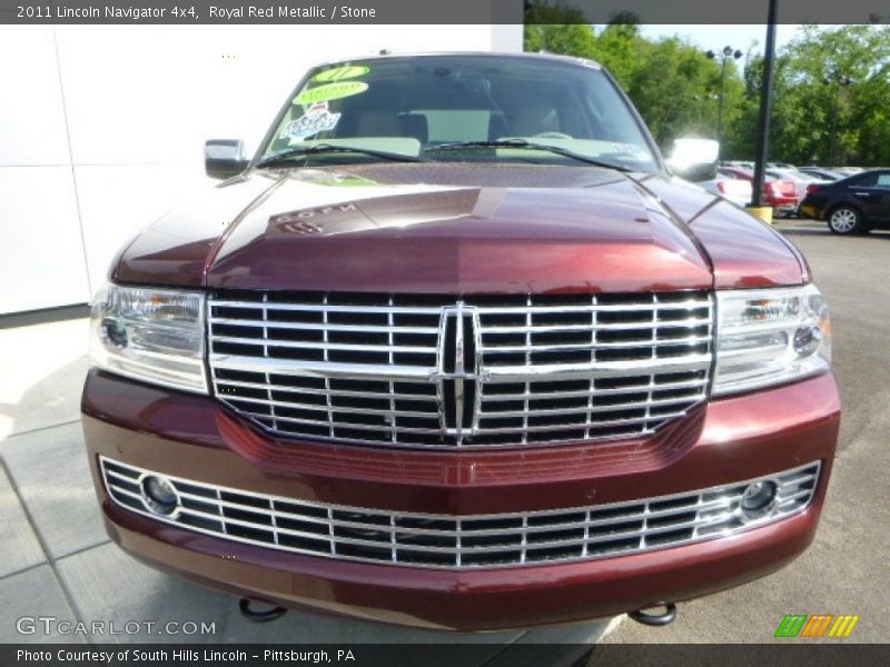 Royal Red Metallic / Stone 2011 Lincoln Navigator 4x4