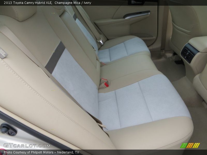 Champagne Mica / Ivory 2013 Toyota Camry Hybrid XLE