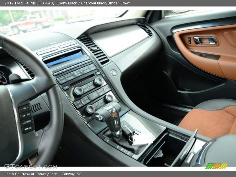 Controls of 2012 Taurus SHO AWD