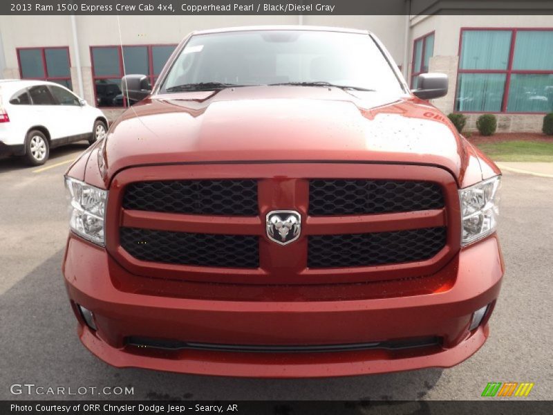 Copperhead Pearl / Black/Diesel Gray 2013 Ram 1500 Express Crew Cab 4x4