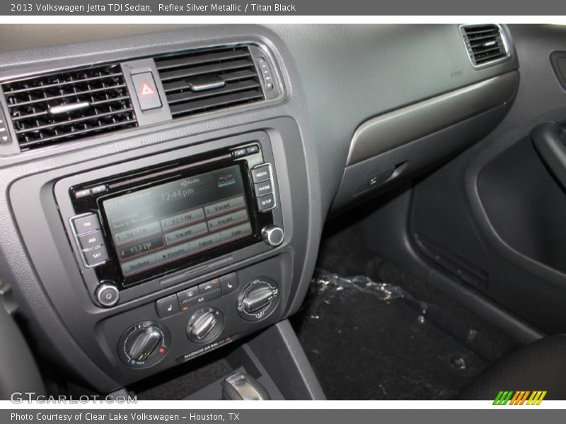 Reflex Silver Metallic / Titan Black 2013 Volkswagen Jetta TDI Sedan