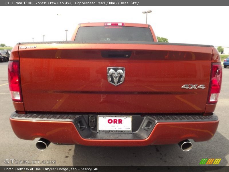 Copperhead Pearl / Black/Diesel Gray 2013 Ram 1500 Express Crew Cab 4x4