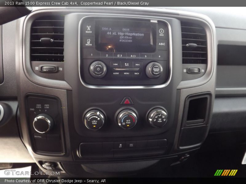 Copperhead Pearl / Black/Diesel Gray 2013 Ram 1500 Express Crew Cab 4x4