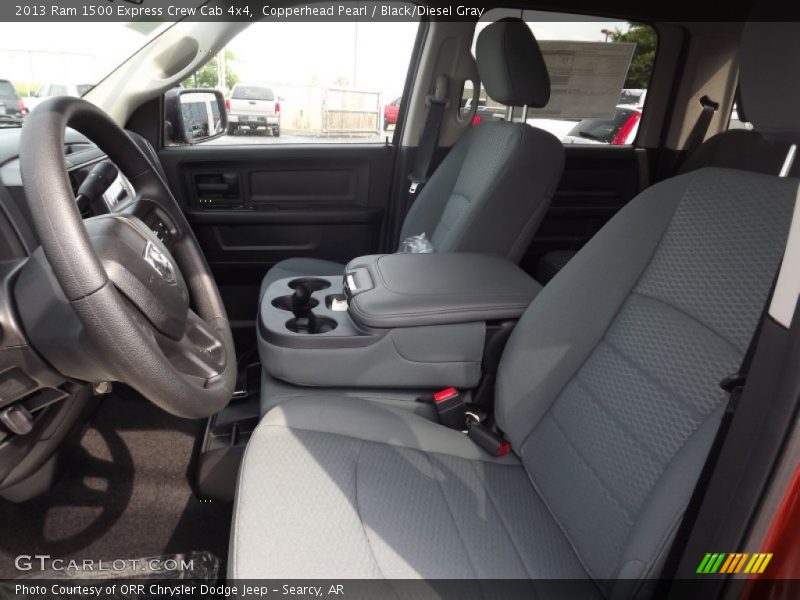 Copperhead Pearl / Black/Diesel Gray 2013 Ram 1500 Express Crew Cab 4x4