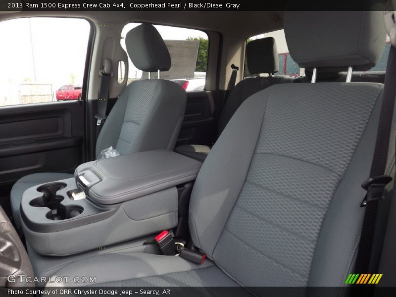 Copperhead Pearl / Black/Diesel Gray 2013 Ram 1500 Express Crew Cab 4x4