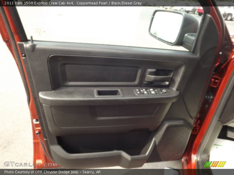 Copperhead Pearl / Black/Diesel Gray 2013 Ram 1500 Express Crew Cab 4x4