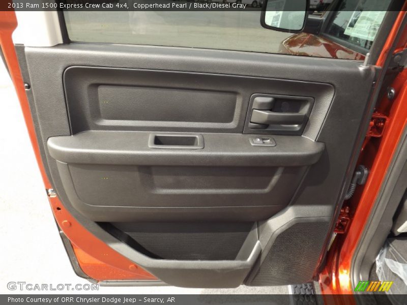 Copperhead Pearl / Black/Diesel Gray 2013 Ram 1500 Express Crew Cab 4x4
