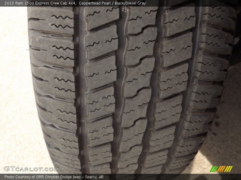 Copperhead Pearl / Black/Diesel Gray 2013 Ram 1500 Express Crew Cab 4x4