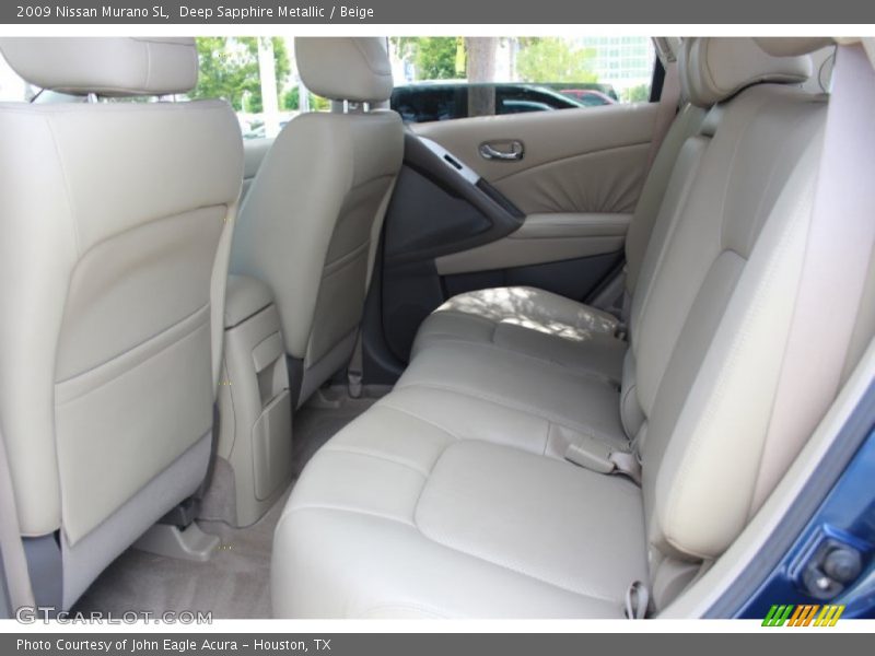 Deep Sapphire Metallic / Beige 2009 Nissan Murano SL