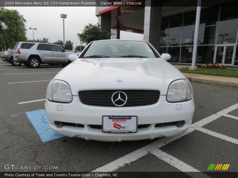 Glacier White / Charcoal 2000 Mercedes-Benz SLK 230 Kompressor Roadster
