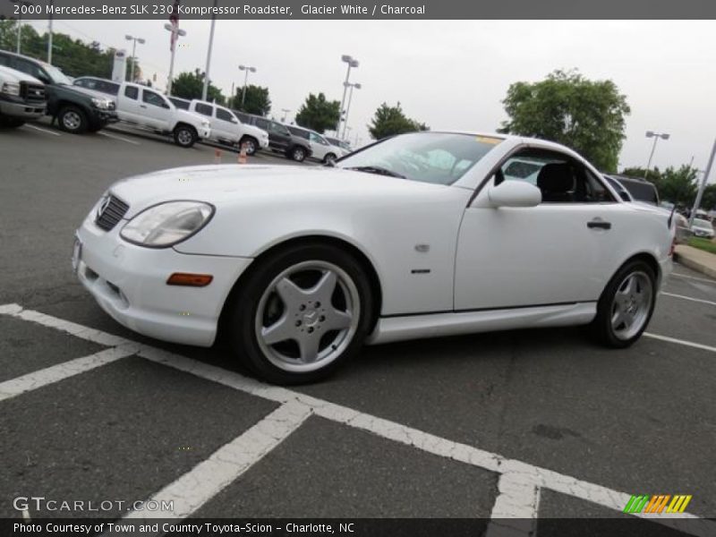 Glacier White / Charcoal 2000 Mercedes-Benz SLK 230 Kompressor Roadster